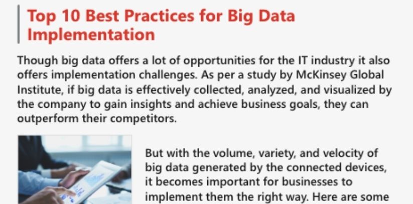 Big Data Implementation