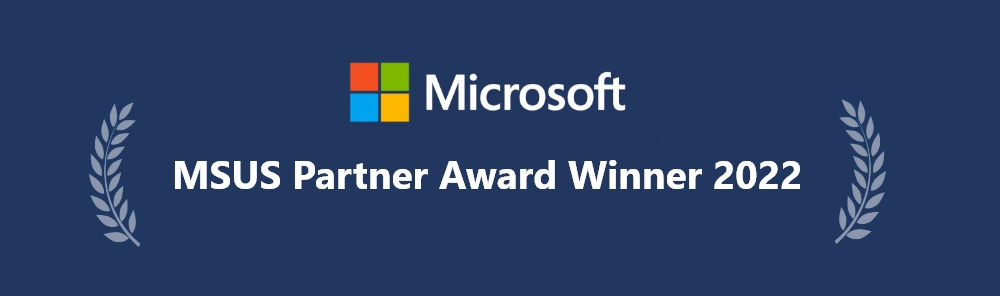 Microsoft US Partner Award Power BI 2022 iLink Digital