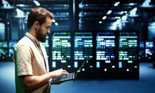 Developer identifying server issues