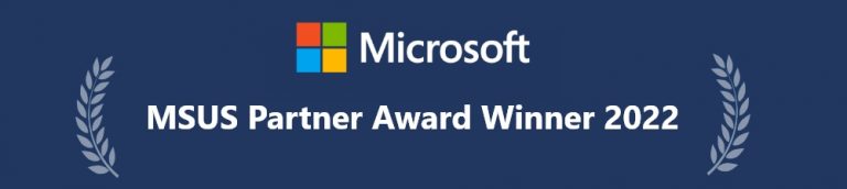 Microsoft US Partner Award Power BI 2022 iLink Digital